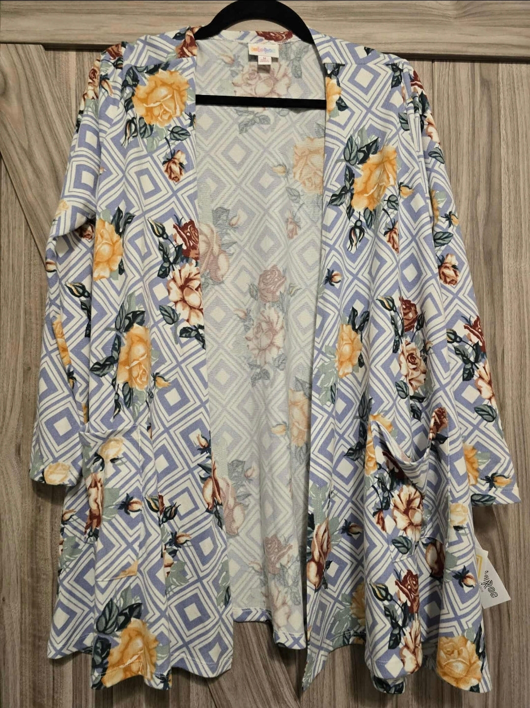 Aztec Floral Cardigan Lularoe - Medium