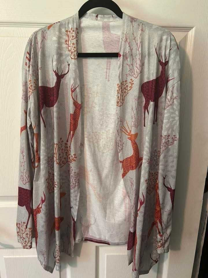 Deer Lightweight Cardigan - Small
