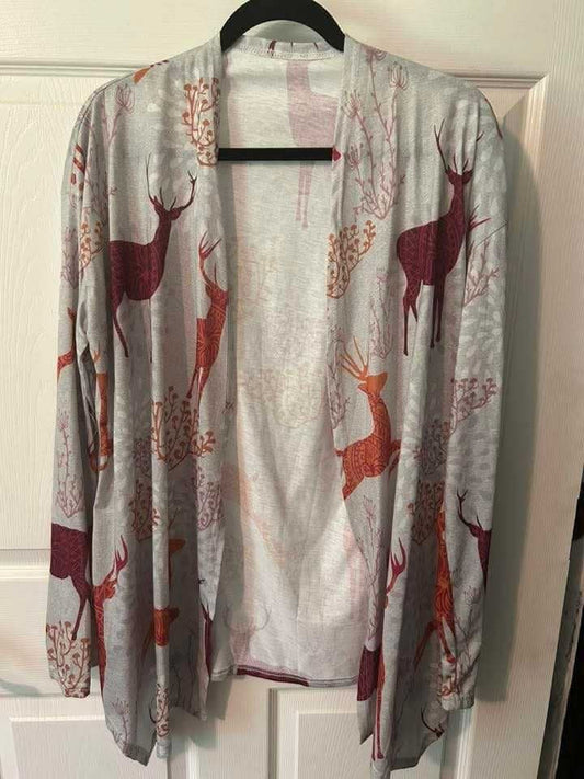 Deer Lightweight Cardigan - Small