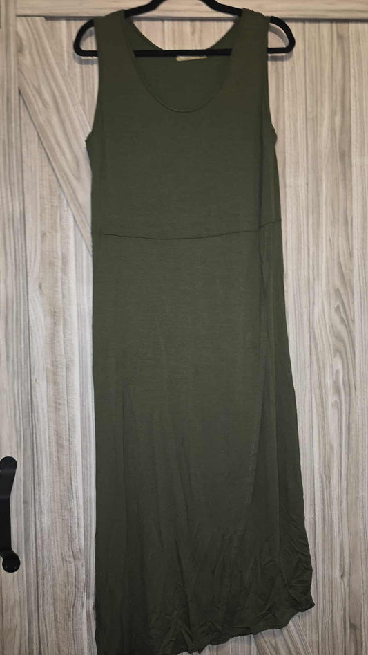 Olive Tank Dress XL