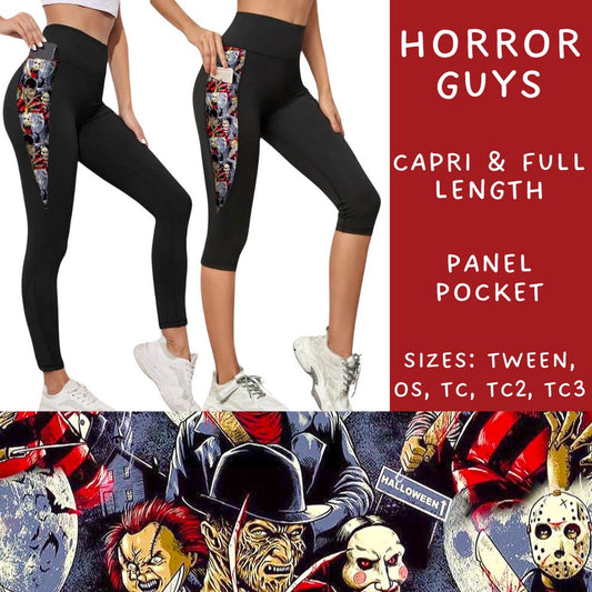 Horror Guys Panel Pocket Design Capri TC