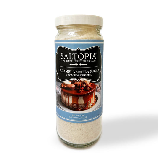 Vanilla Bean & Salted Caramel Sugar: ROOM FOR DESSERT
