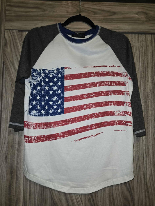 Flag Raglan Top