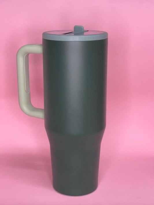 Olive ColorPop Handle Tumbler