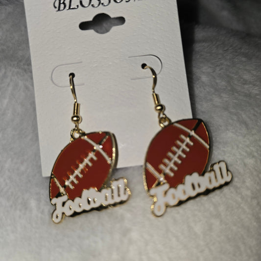 Football Earrings