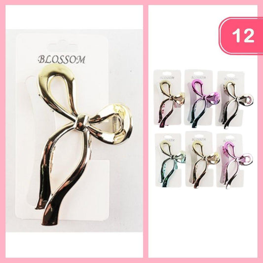 BOW HAIR CLAW CLIP