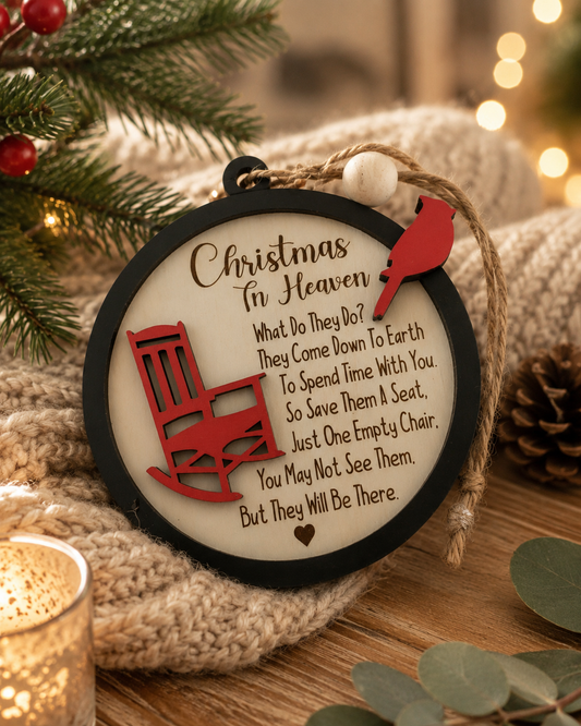 Christmas in Heaven Ornament