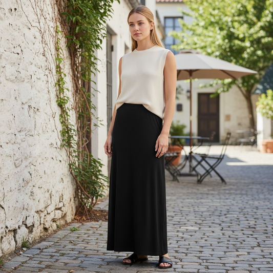 Small Maxi Skirt Black