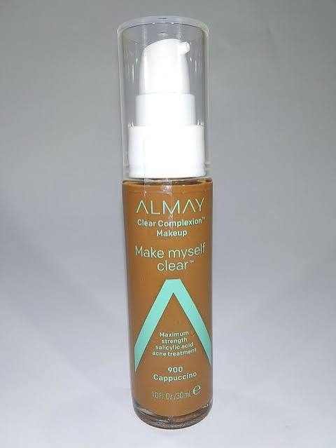 Cappuccino Almay Make Myself Clear Complexion Liquid Makeup #900