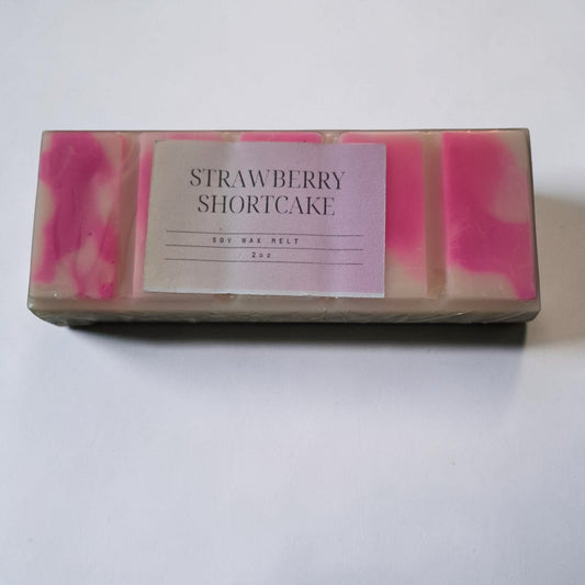 Strawberry Shortcake Wax Melt Snap Bar