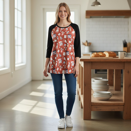 Bakers Dream Raglan - Medium