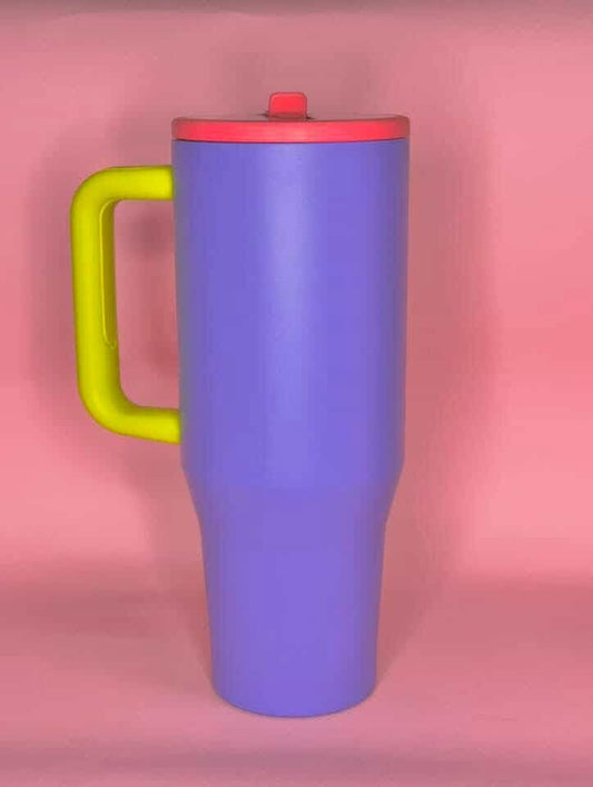 Lavender ColorPop Handle Tumbler