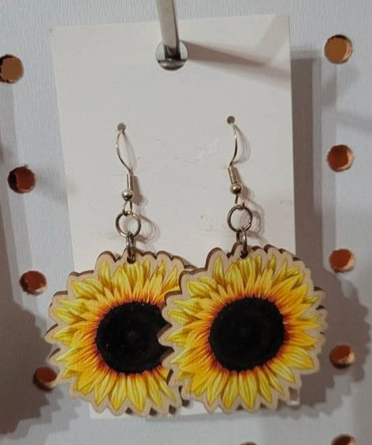 Sunflower Earrings