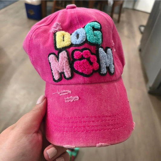 Dog Mom Patched Hat